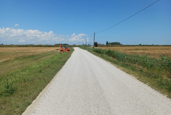 Esempio di applicazione della depolverizzazione triplo strato a Portomaggiore (FE).